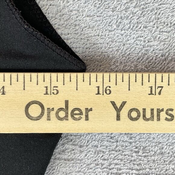 Spanx One Piece Full Tank Slip Shaper Women's Medium Black Simple Basic Staple - Picture 8 of 14